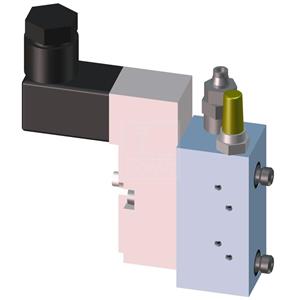Dopag 401.02.80 Solenoid valve plate with industrial plug type CI Turkey