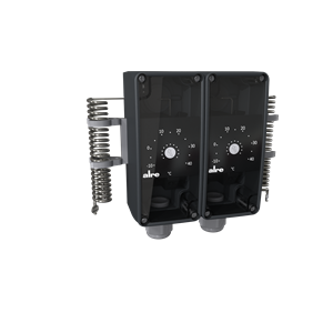 Alre RTKSA-114.010 Control room double thermostat, 2x -10…40…°C, 2x TW, 2x internal setting