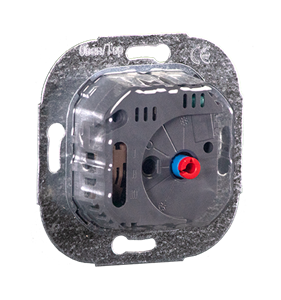 Alre RTBSU-401.075#00 Room thermostat, flush-mounted, 230V AC, NC contact, reduction display, reduction/heating/reduction switch via external timer, night-time reduction