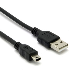 Seneca CU-A-MINIB-1 USB-A - Mini-B USB 5P cable, 1 meter length Turkey