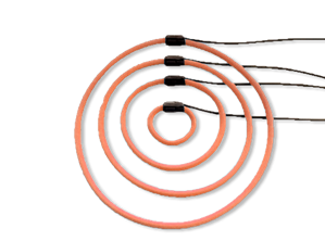 Seneca RC-V500-100 Rogowski Coil, output 100 mV/kA, 50-60 Hz, Ø 147 mm