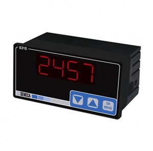 Seneca S315 4 digit loop powered display with 4-20 mA input signal