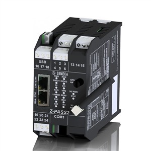 Seneca Z-PASS2-IO Gateway with VPN support - Serial Device Server with integrated I/O, GPS receiver and 3G+(*) modem Turkey