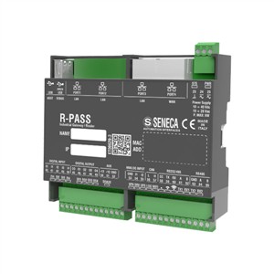 Seneca R-PASS-0-2-S (-W-2-S) IEC 61131 controller, Straton IDE, VPN, built-in I/Os, WiFi (optional)