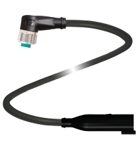 Pepperl+Fuchs V15-W-BK0,5M-PUR-O1-DT4P-G