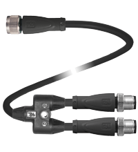 Pepperl+Fuchs V1S-G-BK0,3M-PUR-U-T-0,3M-V1-G