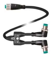 Pepperl+Fuchs V1S-W-1,5M-PUR-U-T-0,5M-V1-G-Y