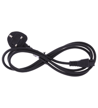 Pepperl+Fuchs AC Power Cord UK IEC60320-C5 AC power cable (UK) for Pad-Ex 01