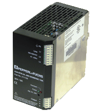 Pepperl+Fuchs K34-STR-24..30V-3X500VAC-10A Switched mode power supply, 23  30 V DC, 8 A