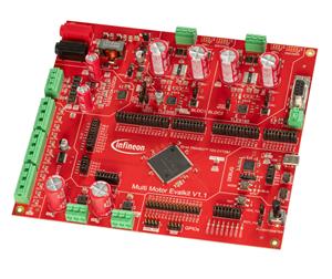 Infineon MULTI MOTOR EVALKIT Evaluation kit with market-proven chipset for zonal control, seat module and thermal management