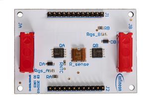 Infineon EB 2ED2410 3D 1BCD EiceDRIVER™ APD 2ED2410-EM - 24 V evaluation MOSFET daughterboard, common drain