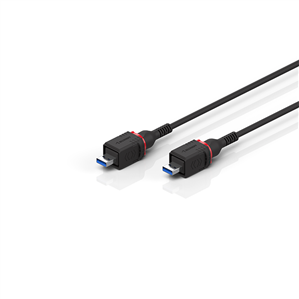 Beckhoff C9900-K989, -K990 USB cable, shielded, PVC, fixed installation, black Turkey