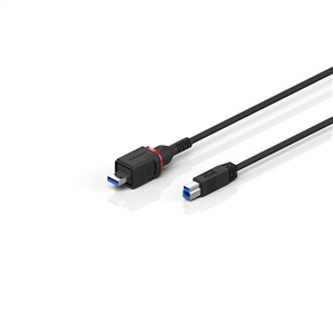 Beckhoff C9900-K939, -K940 USB cable, shielded, PVC, fixed installation, black