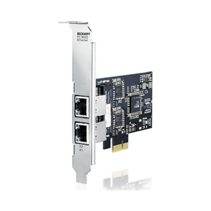 Beckhoff FC9022 Gigabit Ethernet card, 2 channels, PCIe x1