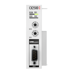Beckhoff CX2500-M510 Fieldbus master module CANopen for CX20xx, CX52x0, CX53x0, CX56x0