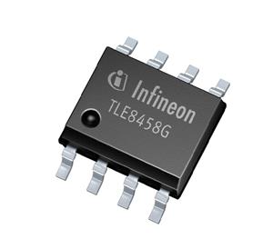 Infineon TLE8458G The  integrate a low drop voltage regulator and a LIN transceiver on one monolithic circuit