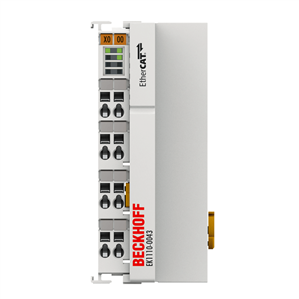 Beckhoff EK1110-0043 EtherCAT EJ coupler, CX and EL terminal connection