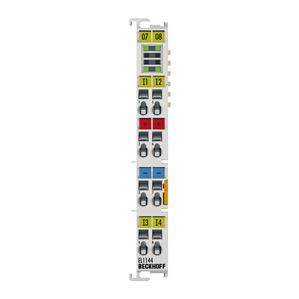 Beckhoff EL1144 EtherCAT Terminal, 4-channel digital input, 12 V DC, 10 µs