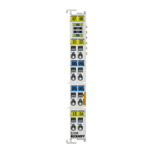 Beckhoff EL1034 EtherCAT Terminal, 4-channel digital input, 24 V DC, 10 µs, potential-free Turkey
