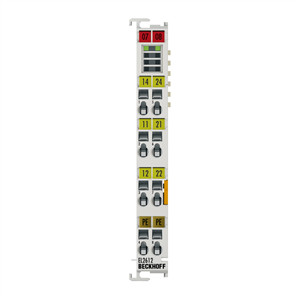 Beckhoff EL2612 EtherCAT Terminal, 2-channel relay output, 125 V AC, 30 V DC, 05 A AC, 2 A DC