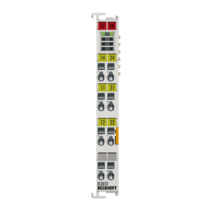Beckhoff EL2652 EtherCAT Terminal, 2-channel relay output, 230 V AC, 300 V DC, 1 A