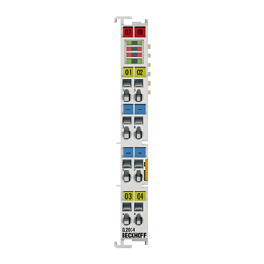 Beckhoff EL2034 EtherCAT Terminal, 4-channel digital output, 24 V DC, 2 A, with diagnostics