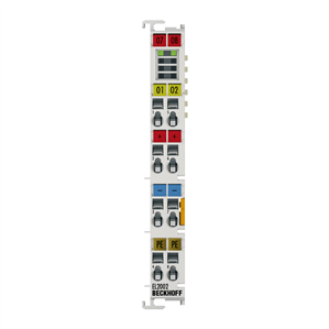 Beckhoff EL2002 EtherCAT Terminal, 2-channel digital output, 24 V DC, 05 A Turkey