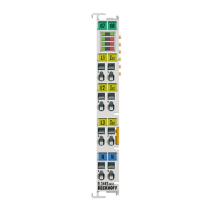 Beckhoff EL3443-0010 EtherCAT Terminal, 3-channel analog input, power measurement, 480 V AC/DC, 5 A, 24 bit Turkey