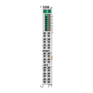 Beckhoff EL3208-0010 EtherCAT Terminal, 8-channel analog input, temperature, RTD (Pt1000, NTC), 16 bit
