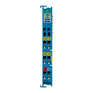 Beckhoff ELX3351 EtherCAT Terminal, 1-channel analog input, measuring bridge, full bridge, 24 bit, Ex i