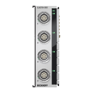 Beckhoff ELM3704-0001 EtherCAT Terminal, 4-channel analog input, multi-function, 24 bit, 10 ksps, LEMO Turkey
