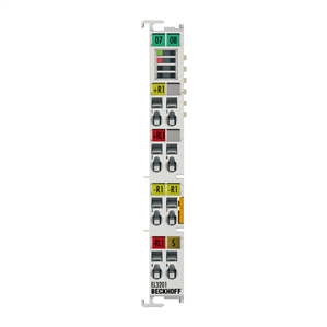 Beckhoff EL3201 EtherCAT Terminal, 1-channel analog input, temperature, RTD (Pt100), 16 bit