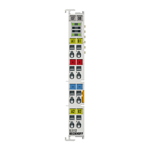 Beckhoff EL5152 EtherCAT Terminal, 2-channel encoder interface, incremental, 24 V DC HTL, 100 kHz