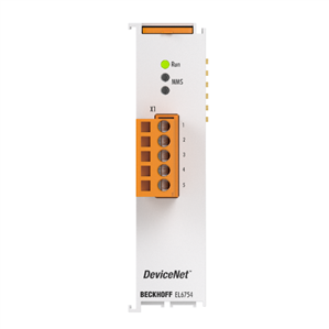 Beckhoff EL6754 EtherCAT Terminal, 1-channel communication interface, DeviceNet, masterNew