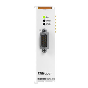 Beckhoff EL6753-0010 EtherCAT Terminal, 1-channel communication interface, CANopen, slaveNew