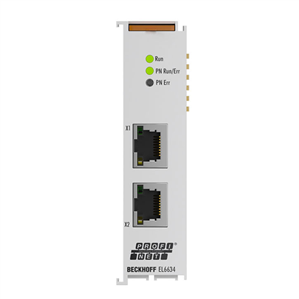 Beckhoff EL6634 EtherCAT Terminal, 2-port communication interface, PROFINET IRT, controller Turkey