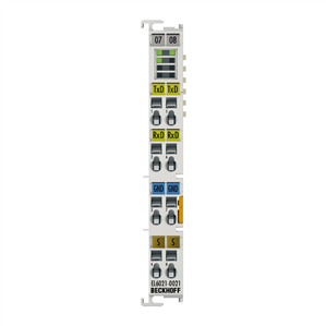 Beckhoff EL6021-0021 EtherCAT Terminal, 1-channel communication interface, serial, RS422/RS485, line device