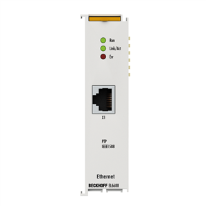 Beckhoff EL6688 EtherCAT Terminal, 1-port communication interface, IEEE 1588/PTP, master/slave Turkey