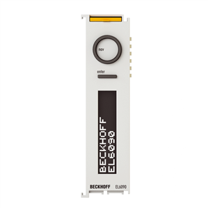 Beckhoff EL6090 EtherCAT Terminal, display with navigation switch, operating hours counter Turkey