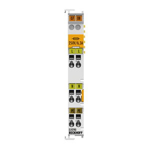 Beckhoff EL9290 Potential supply terminal, for voltages up to 230 V AC, with fuse