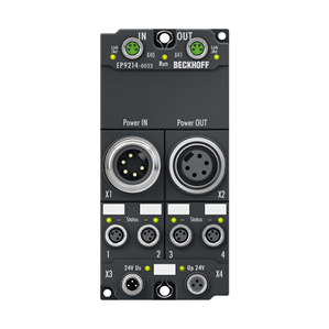 Beckhoff EP9214-0023 EtherCAT Box, 4/4-channel power distribution, for EtherCAT Box modules