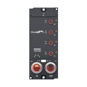 Beckhoff EP9224-0037 EtherCAT Box, 4-channel power distribution, ENP to EtherCAT P