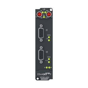 Beckhoff EPP2816-0010 EtherCAT P Box, 16-channel digital output, 24 V DC, 05 A, D-sub Turkey