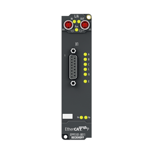 Beckhoff EPP5101-0011 EtherCAT P Box, 1-channel encoder interface, incremental, 5 V DC (DIFF RS422, TTL), 1 MHz, D-sub Turkey