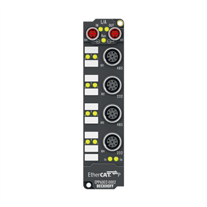 Beckhoff EPP6002-0002 EtherCAT P Box, 2-channel communication interface, serial, RS232/RS422/RS485, M12 Turkey