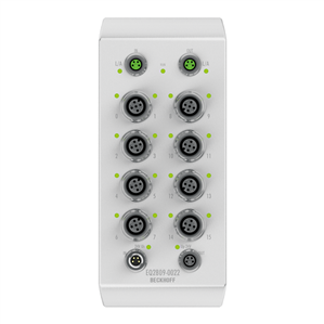 Beckhoff EQ2809-0022 EtherCAT Box, 16-channel digital output, 24 V DC, 05 A, M12, stainless steel Turkey