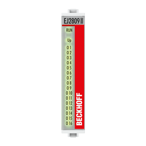 Beckhoff EJ2809 EtherCAT plug-in module, 16-channel digital output, 24 V DC, 05 A Turkey