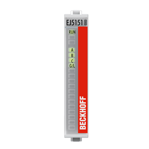 Beckhoff EJ5151 EtherCAT plug-in module, 1-channel encoder interface, incremental, 24 V DC HTL, 100 kHz Turkey