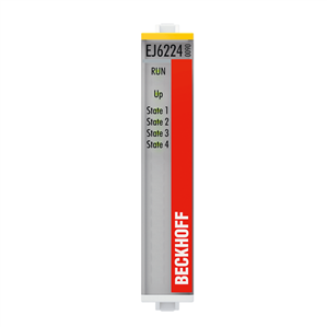 Beckhoff EJ6224-0090 EtherCAT plug-in module, 4-channel communication interface, IO-Link, master, TwinSAFE SC