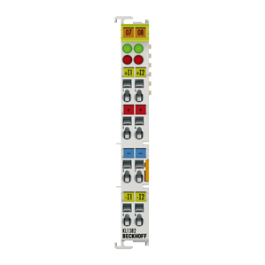 Beckhoff KL1382 Bus Terminal, 2-channel digital input, thermistor, 24 V DC, 30 ms
